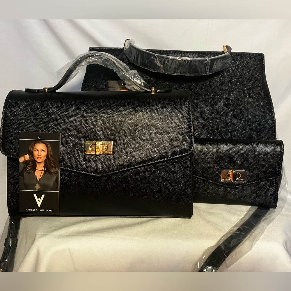 NWT Vanessa Williams Luxury Purse & Wallet Bundle